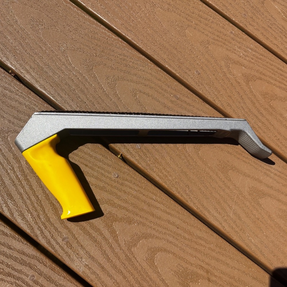 Stanley Surform Plane 21-296 Silver Yellow Woodworking Rasp Shaping Tool 10 Inch